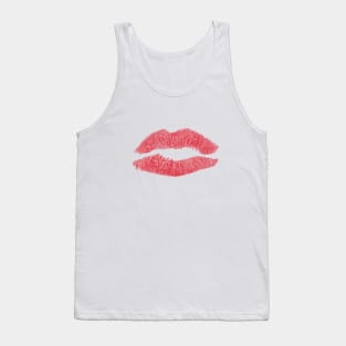 Kiss Lipstick Tank Top